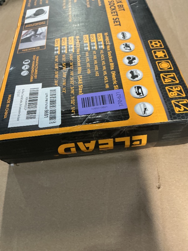 View 2 of ***PARTS ONLY***
ELEAD 69-Piece Torx & Hex Bit Socket Set