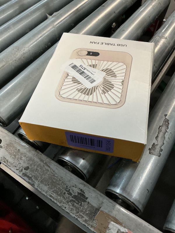 View 3 of ***NO CHARGER*** Cooperwin Portable Travel Fan for Sleeping, 6.8" Small Desk Fan Quiet