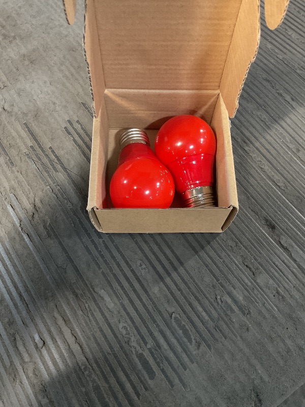 View 3 of ** red**
 A15 Purple LED Bulb, 40W Equivalent
