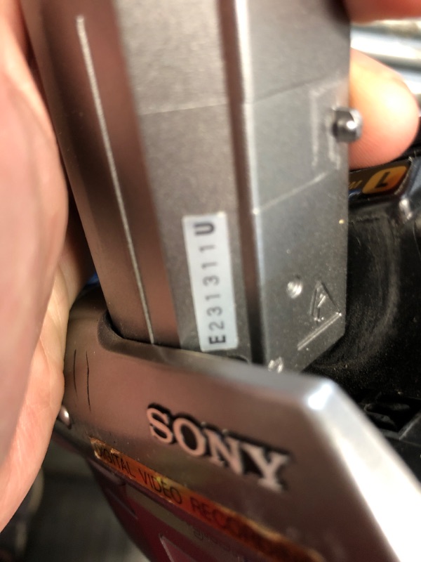 View 3 of ***STOCK PHOTO REFERENCE ONLY***Sony 8mm Video Tape Player Vintage Camcorder Bundle w/ USB, Nightshot, LCD