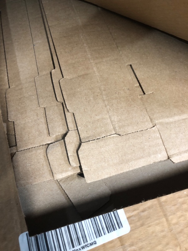 View 2 of Amazon Basics Moving and Storage Boxes with Handles and Lift-Off Lids, File Storage, Collapsible, 15x10x12 in, Brown, 20-Pack