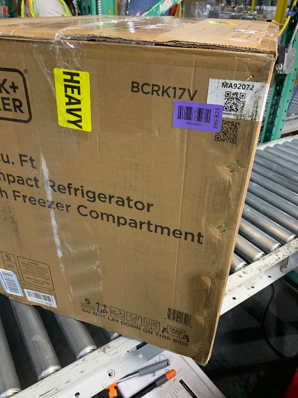 View 3 of **PARTS ONLY** BLACK+DECKER 1.7 Cu.Ft. Compact Refrigerator