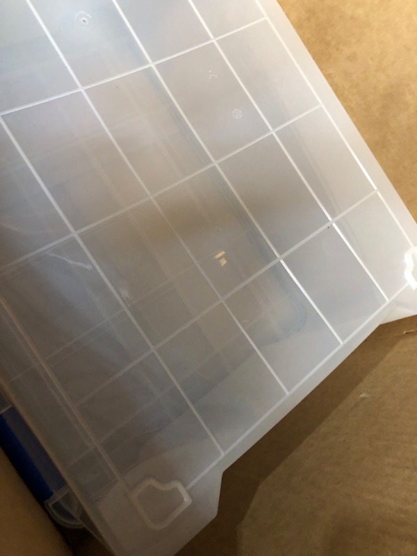 View 2 of ***missing 2 storage bins***IRIS USA 3-Pack 60 Qt Storage Bins