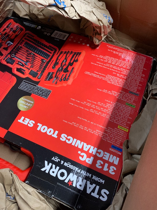 View 3 of ***MISSING PARTS***STARWORK TRUE MECHANIC 313-Piece Tool Set