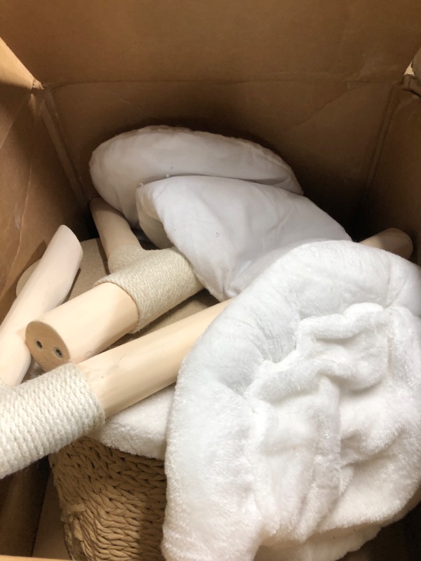 View 3 of *** missing parts ***
Koryndel Large Cat Tree Tower, 47" White