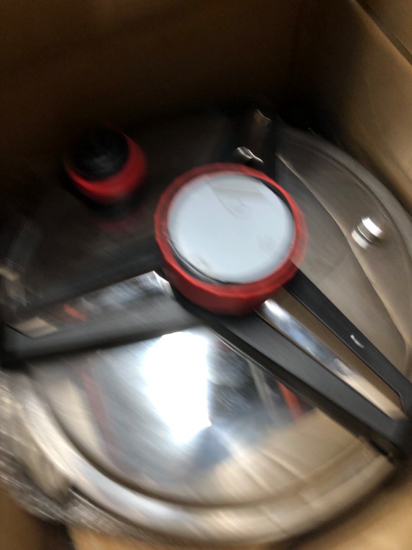 View 3 of *USED SOLD FOR PATS ONLY*DAMAGE*3-In-1 304 Stainless Steel Pressure Cooker 10 Quart: [Save 70% Time]