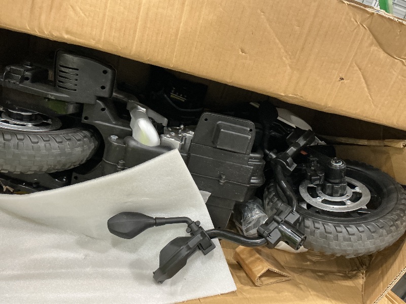 View 3 of [SOLD FOR PARTS] Garvee 12V Licensed BMW Police Motorcycle, Electric Kids Ride On Motorbike