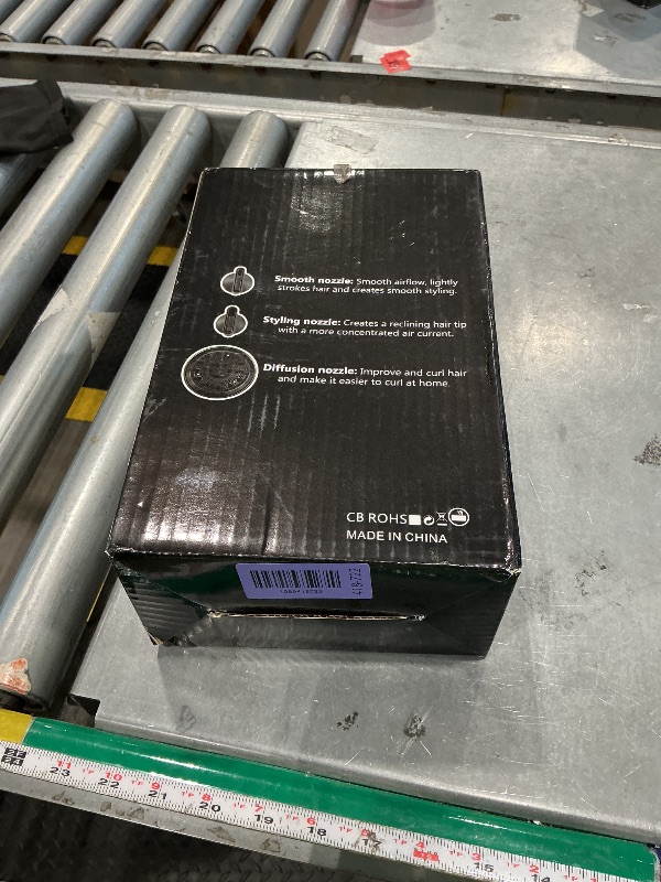 View 2 of [SOLD FOR PARTS] SHRATE Professional Ionic Hair Dryer with Diffuser & Nozzle | Low Noise
