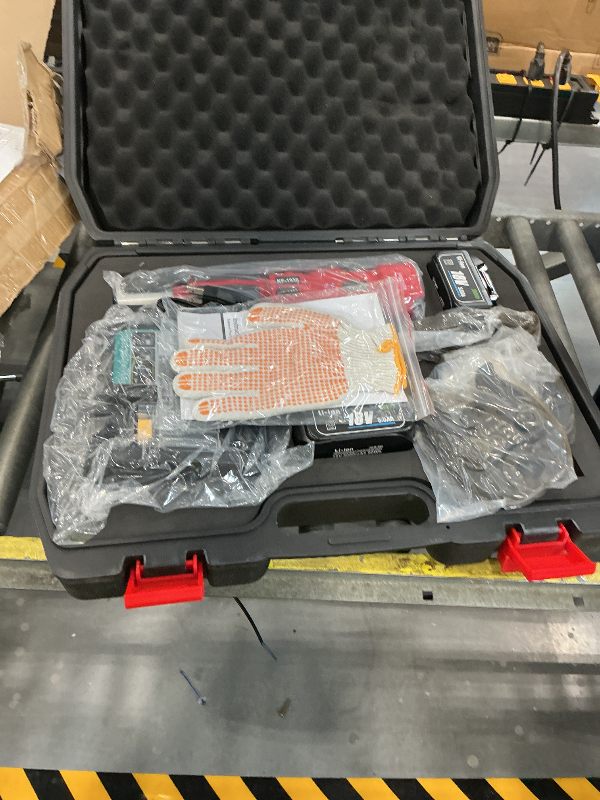 Photo 1 of ketailei Pro Press Copper Pipe Crimping Tool Kit - 2x 5.0Ah Battery Powered - 1/2" 3/4" 1" US Standard Jaws - Cordless Electric Hydraulic Copper Pipe Crimping Tool for Plumbers?KF-1930?