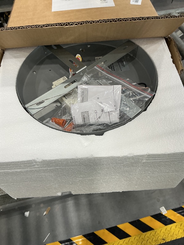 Photo 1 of DAKASON 12" LED Crystal Flush Mount Ceiling Light
