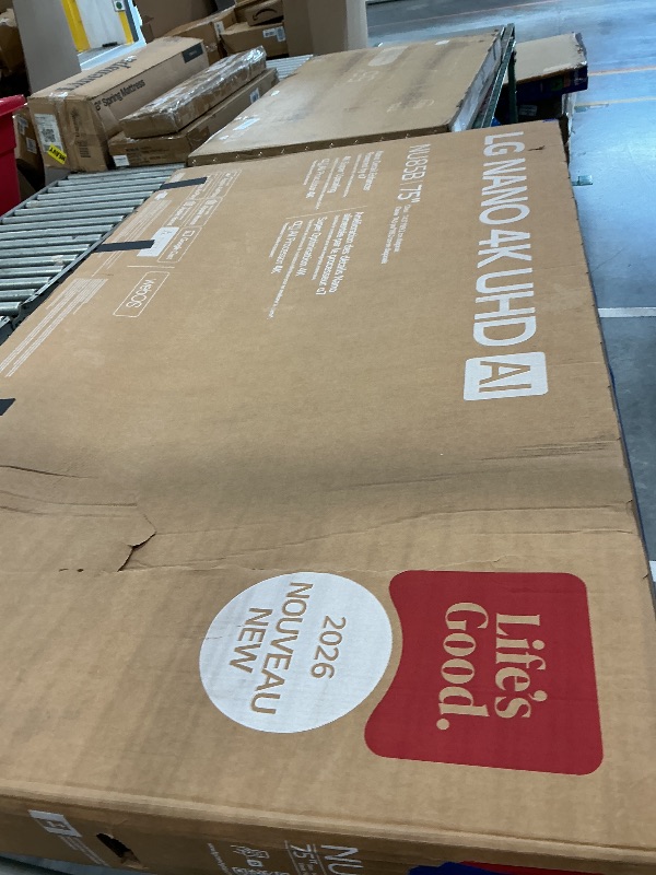 Photo 1 of LG 75-Inch Nano AI 4K UHD Smart TV (75NU850BPUA, 2026)