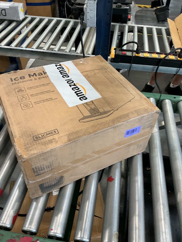 View 3 of Silonn Nugget Ice Maker - 40 lbs/24H, Auto Drop, Stainless Steel