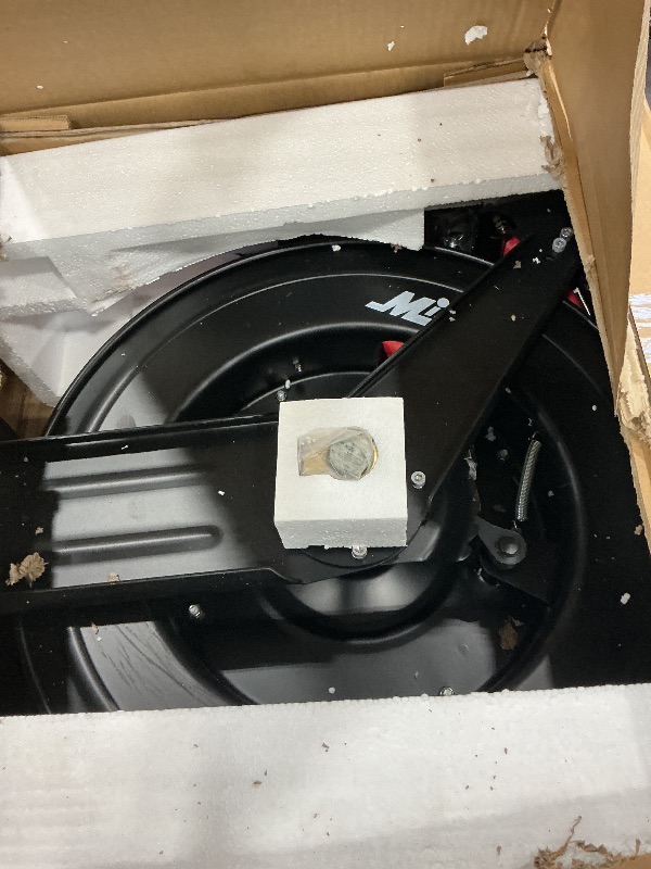 View 2 of Milton 2780-50D Steel Auto-Retracting Air Hose Reel - 1/2" x 50 ft.