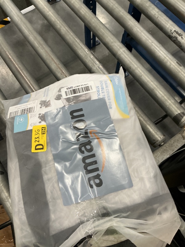 Photo 1 of IvyWind Double Stroller Rain Cover for Tandem Strollers - Clear
