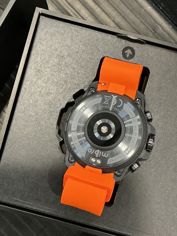 Photo 1 of mibro GS Explorer S Ceramic Rugged Smart Watch for Men, 20+ Days Battery