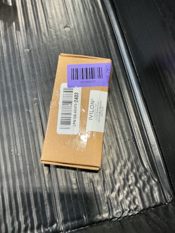 View 2 of Ivilon Adjustable Curtain Rod Brackets - Set of 2, Brushed NickelLPNGSAE4700403
