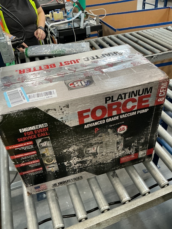 Photo 1 of JB Industries DV-200N 7 CFM 2 Stage Platinum Vacuum Pump