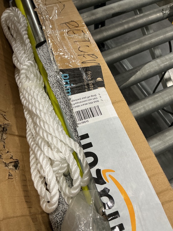 Photo 1 of Lake Cutter, 48 Inch Large Aquatic Cutting Tool for Lakes & Ponds, Sharp Blades Shear Cattail, Reed, Phragmites Lilly & Chara Algae | 25 Foot Throw Rope