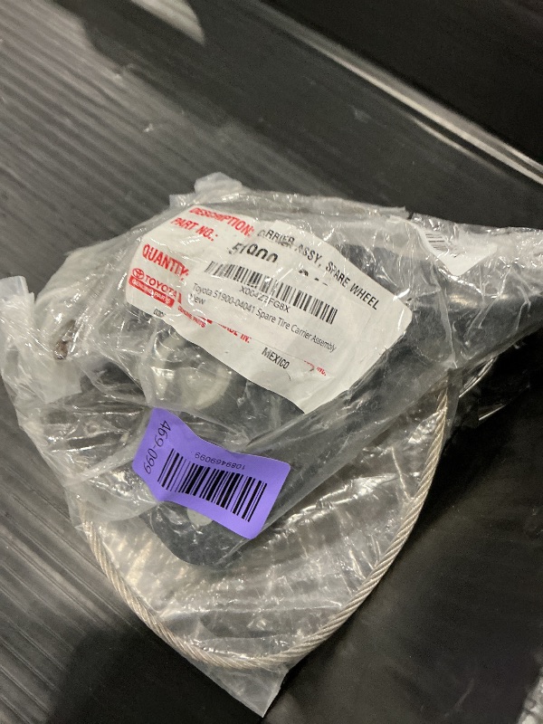 Photo 1 of Toyota Spare Tire Carrier Assembly