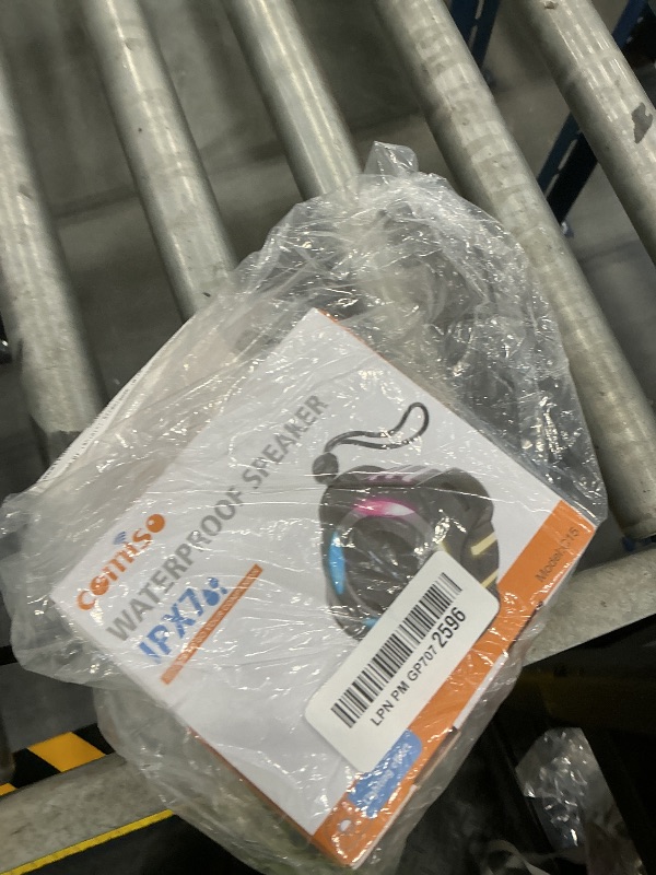 Photo 1 of comiso Bluetooth Shower Speaker, Crystal, IPX7 Waterproof
