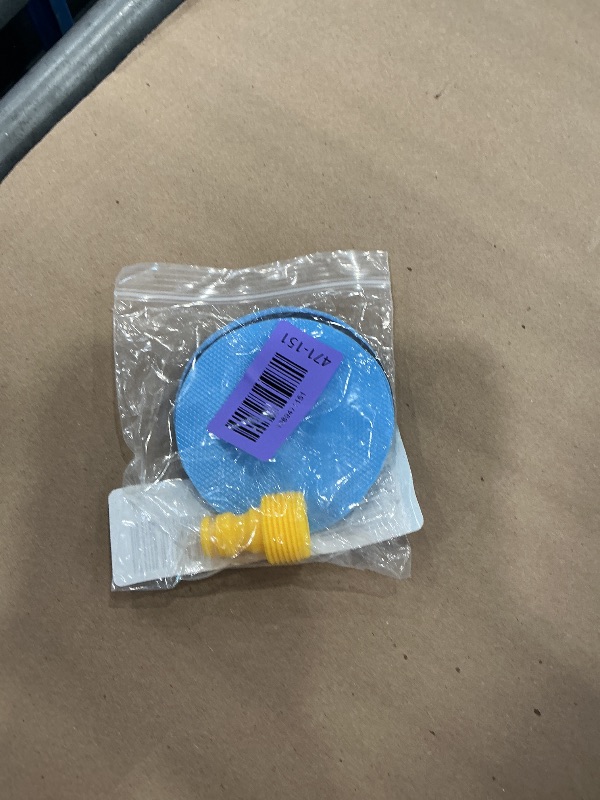 Photo 1 of VISTOP Dog Pool Replacement Drain Valve Cap, 2 Repair Patches, Drain Connector Adapter - Quick Connector Garden Hose Accessories Kit for Foldable Portable Swimming Pool, Kiddle Pool