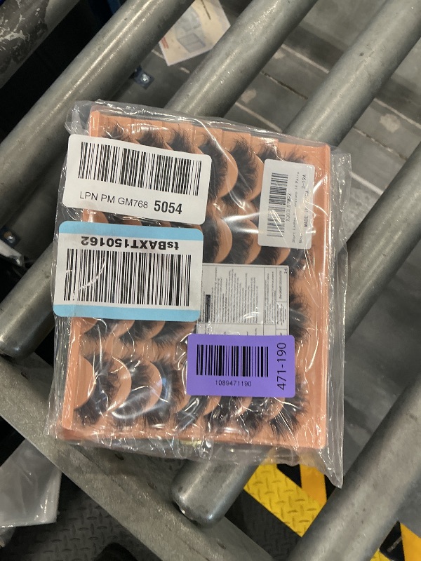 Photo 1 of Short Lashes Natural Look False Eyelashes Thick Volume Faux Mink Lashes Pack Wispy Strip Fake Eyelashes Cat Eye Lashes that Look Like Extensions 14 Pairs