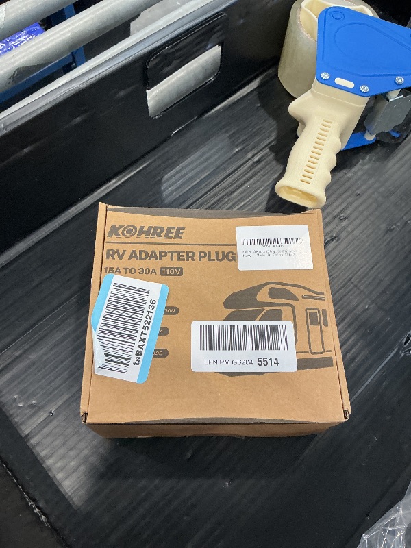 Photo 1 of Kohree 30 Amp to 15 Amp 110V RV Adapter