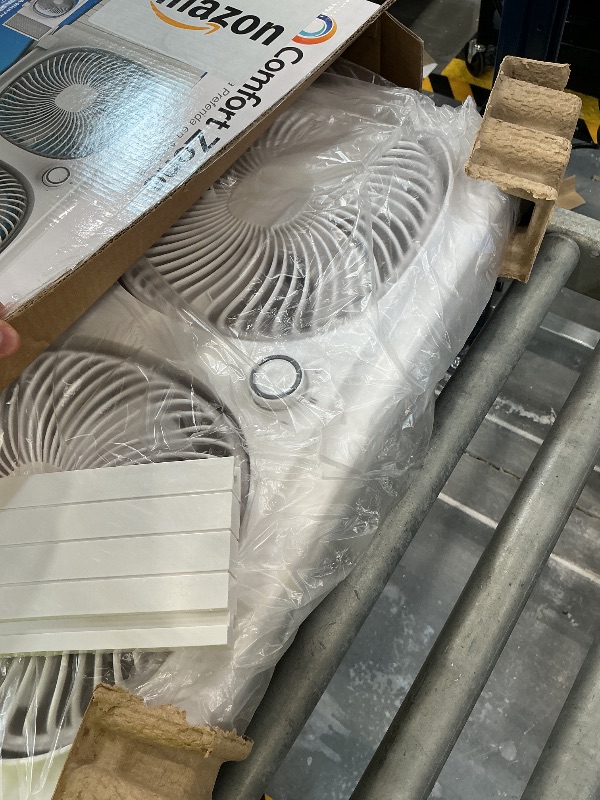Photo 1 of Comfort Zone 9-Inch Twin Window Fan with Rotating Heads