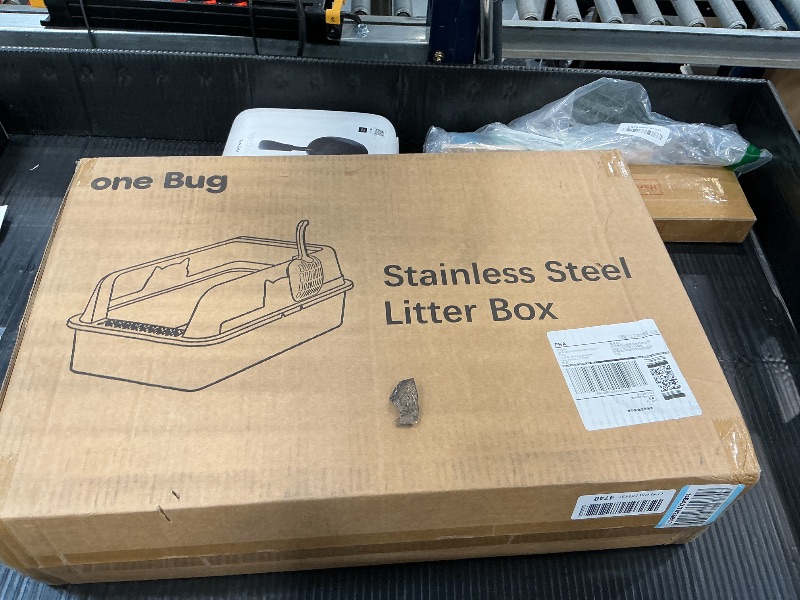 Photo 1 of OneBug XL Stainless Steel Cat Litter Box