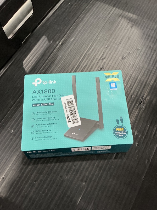 Photo 1 of TP-Link Archer TX20U Plus AX1800 USB WiFi 6 Adapter