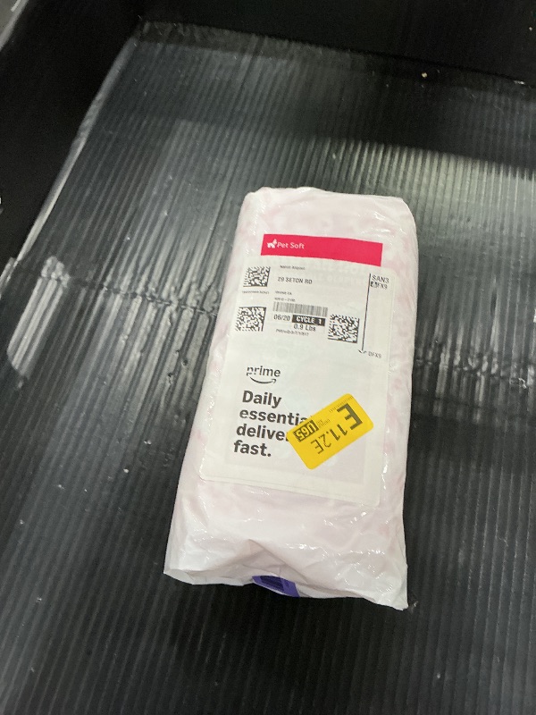 Photo 1 of Pet Soft Disposable Female Dog Diapers - Red, Small