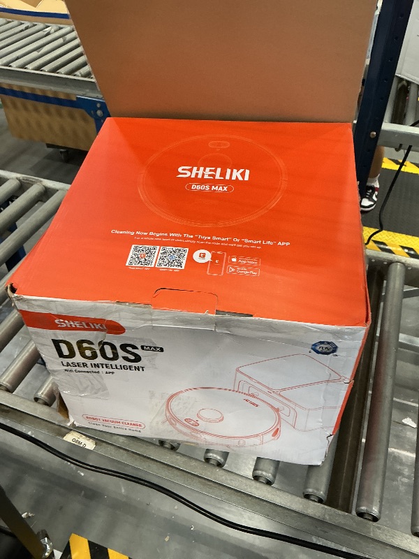 Photo 1 of SHELIKI D60S MAX Robot Vacuum and Mop Combo