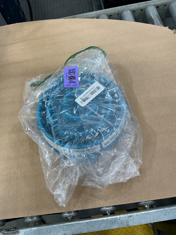 Photo 1 of Outward Hound Fun Feeder Slo Bowl - Medium, Turquoise