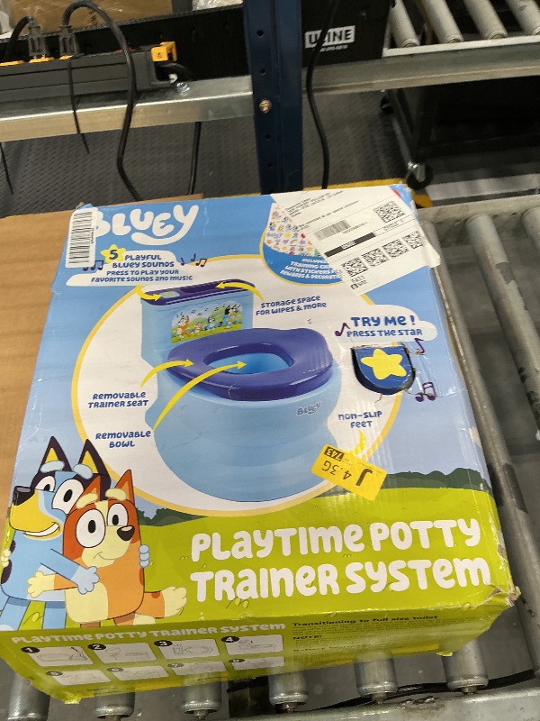 Photo 1 of Bluey Playtime Floor Potty Trainer with Sound