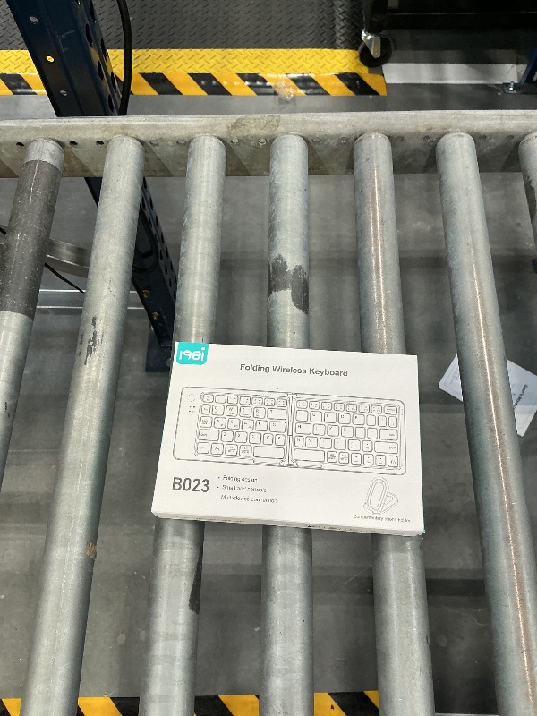 Photo 1 of Mini Foldable Bluetooth Keyboard Portable Wireless Full Size Keyboard?White
