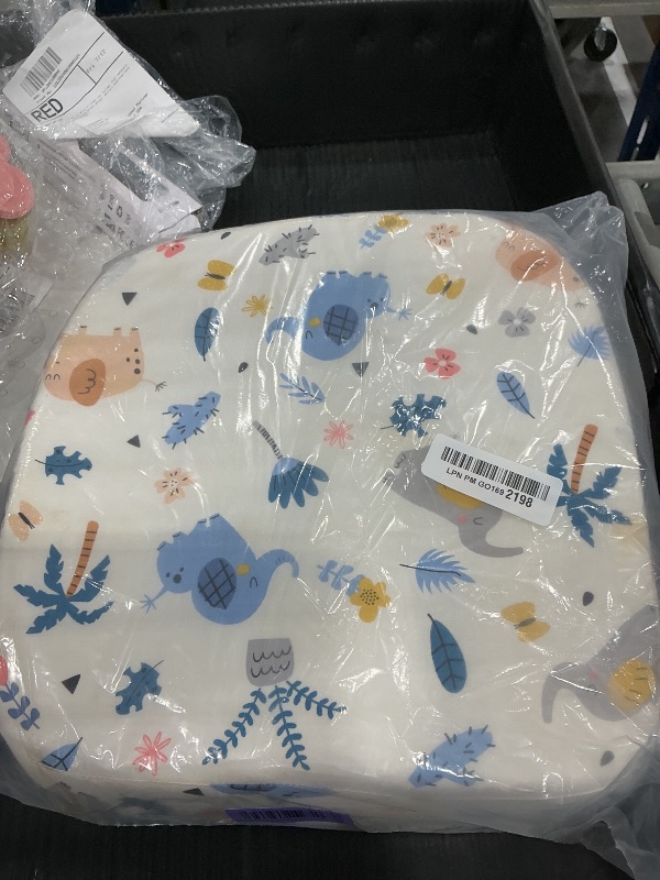 Photo 1 of Babelio ErgoUp Booster Seat for Kitchen Chair, Promote Proper Upright Posture, Toddler Booster Seat for Dining Table, Removable & Washable Cover, Suitable for 18 Months to 5 Years, White Elephant
