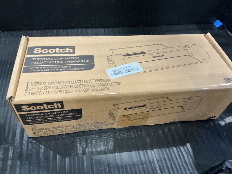 Photo 1 of Scotch TL901X Thermal Laminator