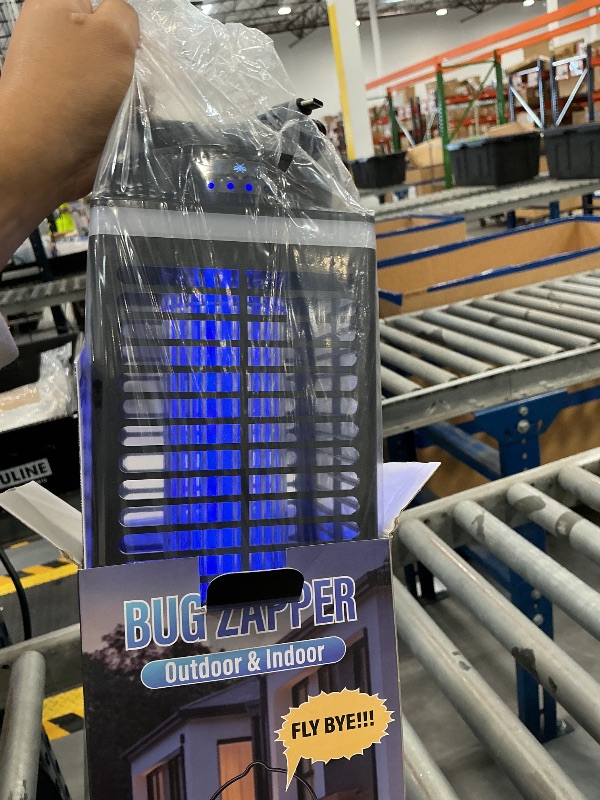 Photo 1 of MKNXYD Bug Zapper Outdoor - 4200V Electric Mosquito Zapper, Rechargeable