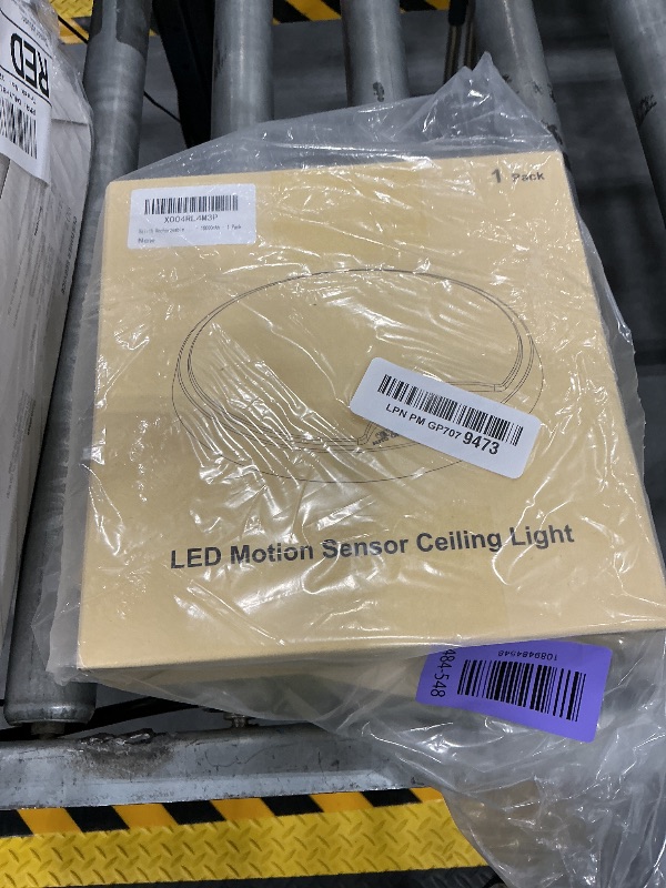 Photo 1 of Rechargeable Motion Sensor Ceiling Light, 12000mAh Battery Closet Light