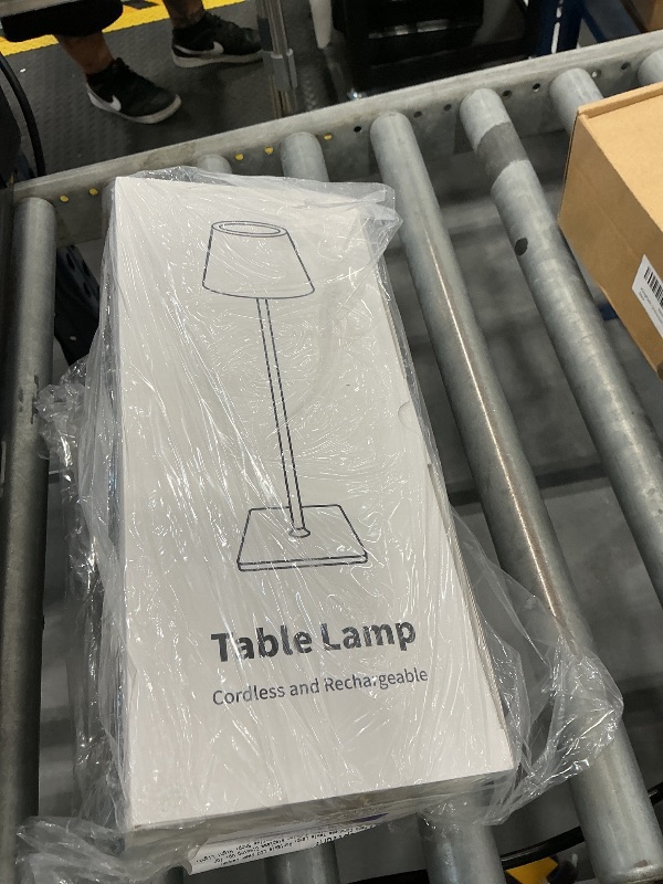 Photo 1 of KDG 2 Pack Cordless Black LED Table Lamps