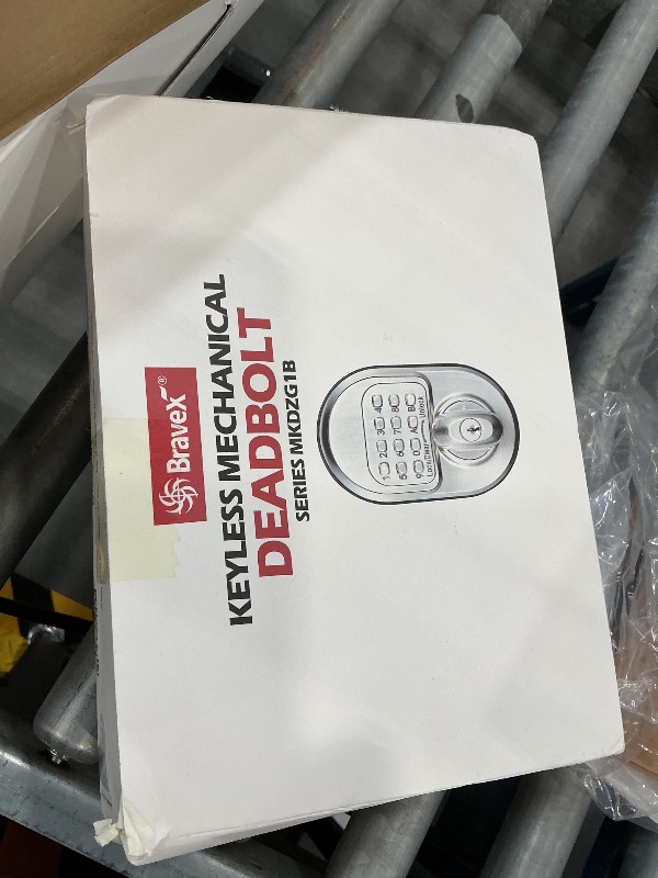 Photo 1 of Mechanical Keyless Deadbolt Door Lock, Sabbath Lock Grade 1 Rekeyable