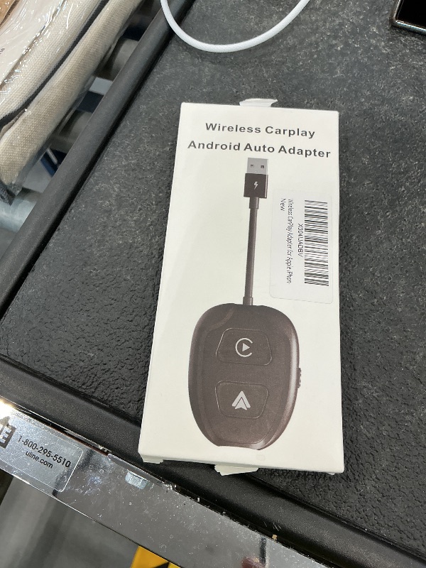 Photo 1 of Wireless CarPlay Adapter for iPhone,Converts Factory Wired to Wireless,Plug & Play,Stable Control & No Delay,2025 Upgraded 2 in 1,USB A/C Port to iOS 10+ Android 10.0+