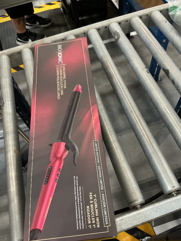 Photo 1 of Bio Ionic Long Barrel Curling Iron - 1 Inch