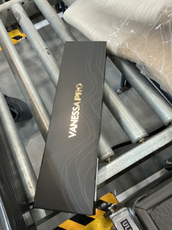 Photo 1 of VANESSA PRO Titanium Flat Iron 1 Inch Hair Straightener for Smooth Results
