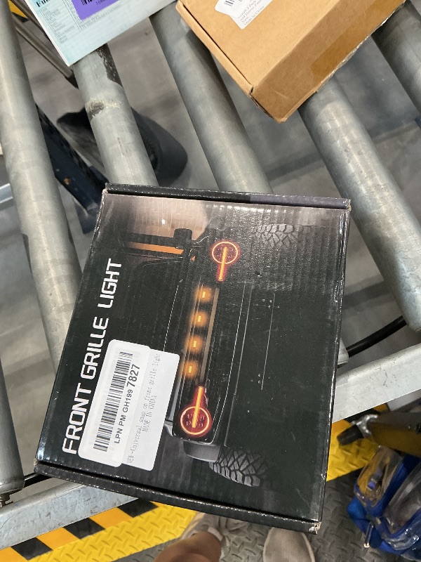 Photo 1 of Ouylycjo 4-Piece Amber LED Grille Light Kit