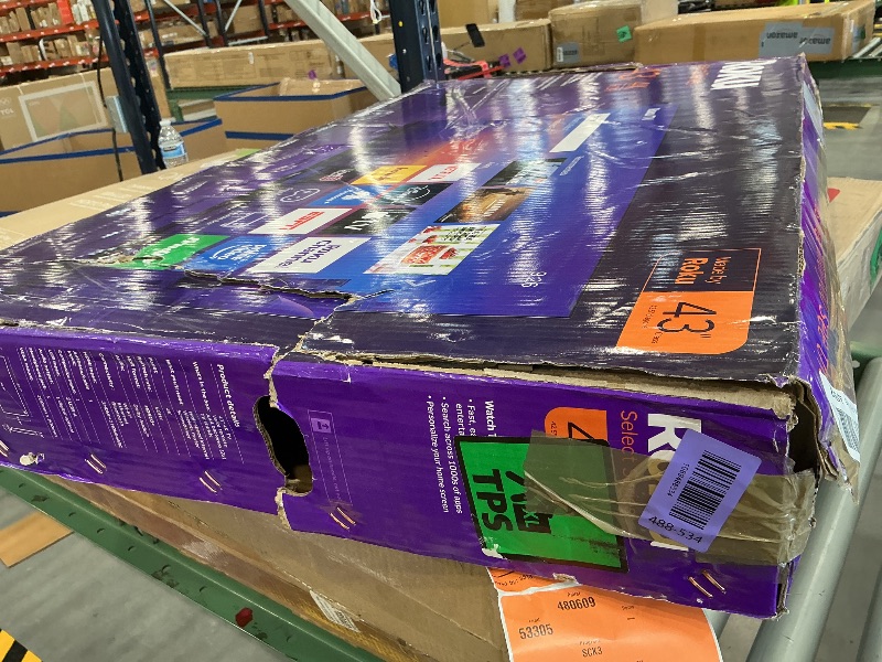 Photo 1 of Roku 43-Inch Select Series Smart TV 2026-4K HDR TV - RokuTV