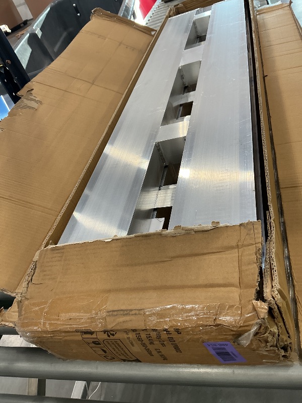 Photo 1 of VEVOR Aluminum Ramps, 60" L x 12" W, 2Pcs
