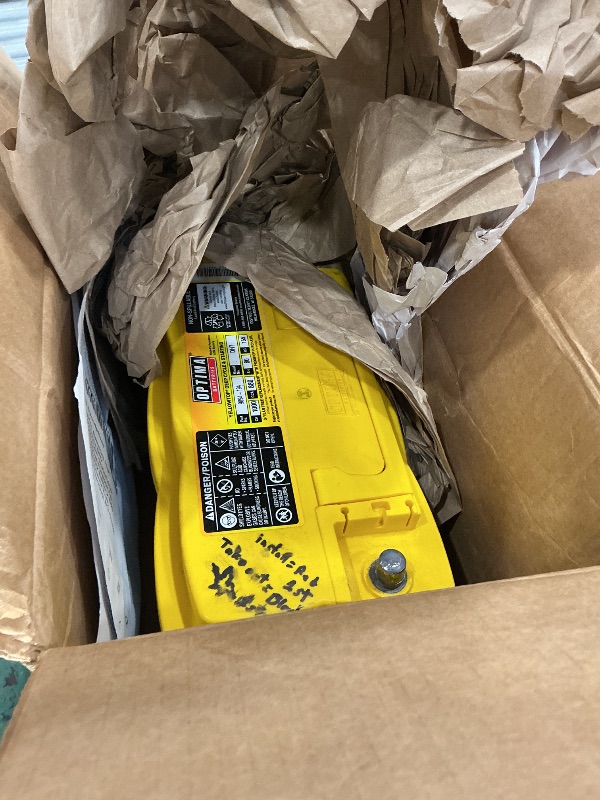 Photo 1 of OPTIMA® Batteries High Performance DH7 YELLOWTOP® Sealed AGM Battery