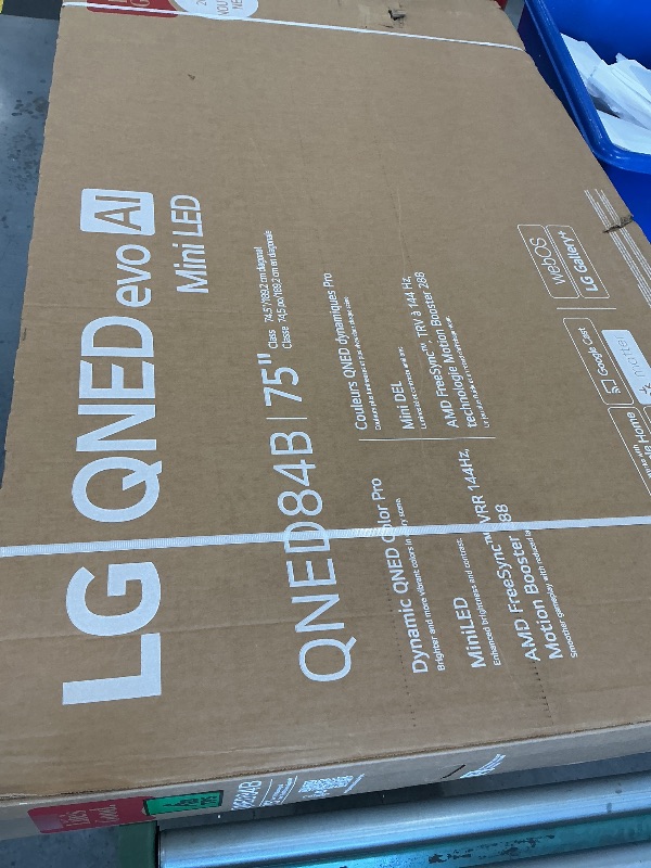 Photo 1 of LG 75-Inch QNED evo AI 4K Smart TV
