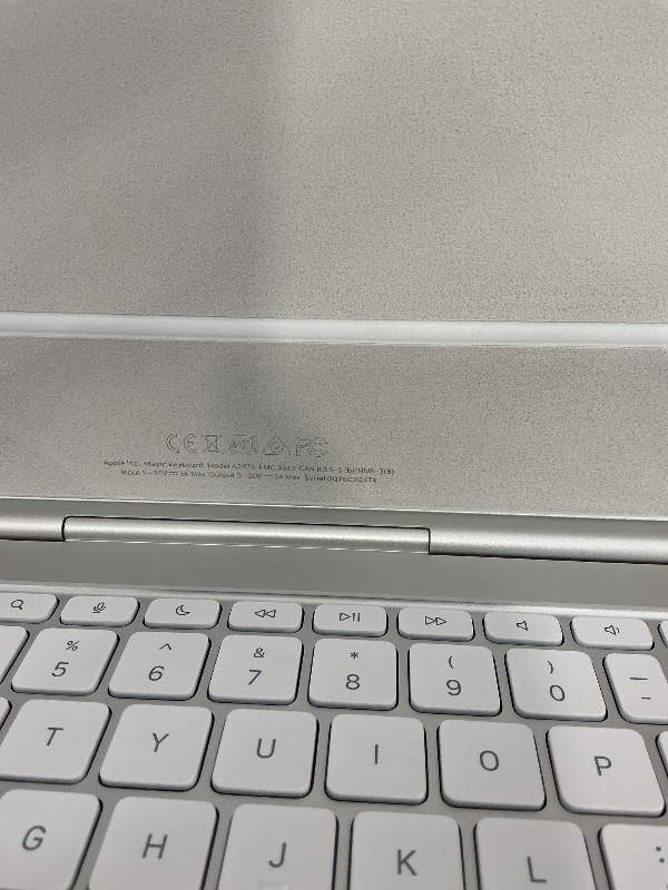 Photo 1 of Apple iPad Magic Keyboard for iPad Pro 11-inch - White